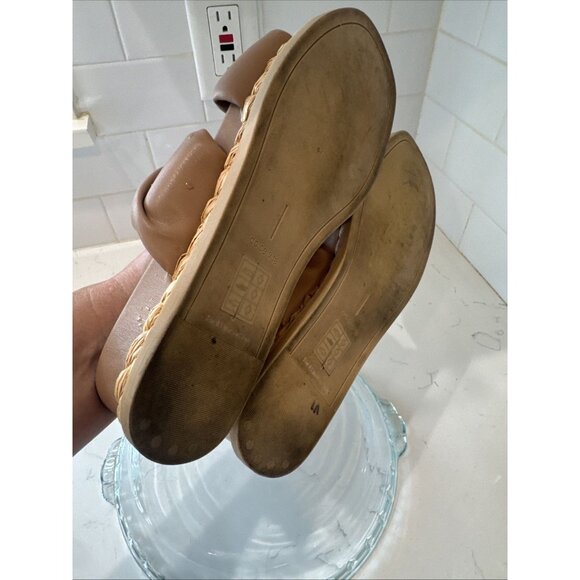 Dolce Vita Beige/Cream Platform Sandals Size 8.5 - Picture 9 of 11